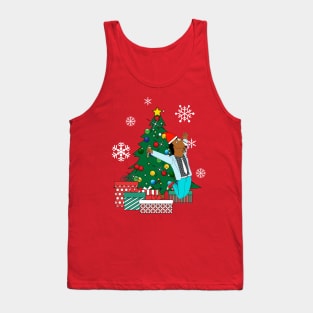 BoJack Horseman Around The Christmas Tree Tank Top